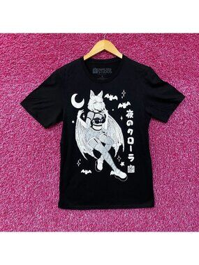 Square Apple Studios Nightcrawler Bat Girl Anime Girl T-Shirt Small